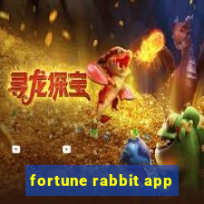 fortune rabbit app